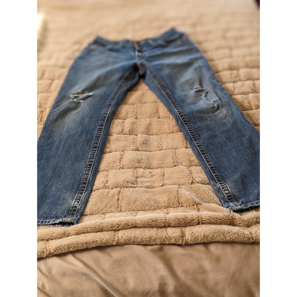 Ariat FR M4 Relaxed Boot Cut Jeans Mens 32x32 Blue Flame Resistant Work Denim